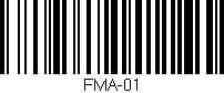 Código de barras (EAN, GTIN, SKU, ISBN): 'FMA-01'