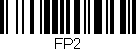 Código de barras (EAN, GTIN, SKU, ISBN): 'FP2'