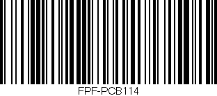 Código de barras (EAN, GTIN, SKU, ISBN): 'FPF-PCB114'