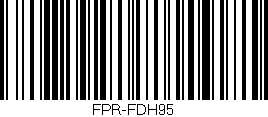Código de barras (EAN, GTIN, SKU, ISBN): 'FPR-FDH95'