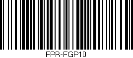 Código de barras (EAN, GTIN, SKU, ISBN): 'FPR-FGP10'