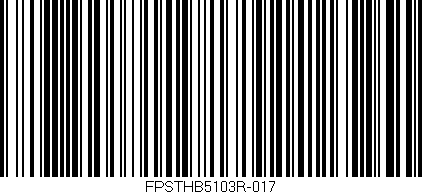 Código de barras (EAN, GTIN, SKU, ISBN): 'FPSTHB5103R-017'