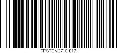 Código de barras (EAN, GTIN, SKU, ISBN): 'FPSTSM2710-017'