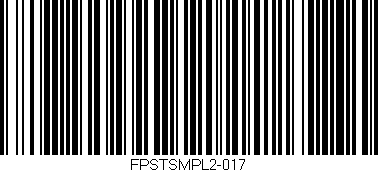 Código de barras (EAN, GTIN, SKU, ISBN): 'FPSTSMPL2-017'
