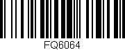 Código de barras (EAN, GTIN, SKU, ISBN): 'FQ6064'