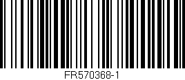 Código de barras (EAN, GTIN, SKU, ISBN): 'FR570368-1'