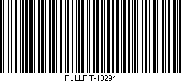 Código de barras (EAN, GTIN, SKU, ISBN): 'FULLFIT-18294'