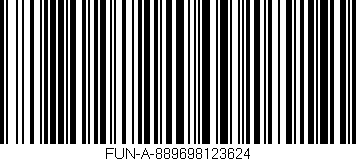 Código de barras (EAN, GTIN, SKU, ISBN): 'FUN-A-889698123624'