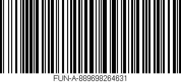 Código de barras (EAN, GTIN, SKU, ISBN): 'FUN-A-889698264631'