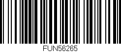 Código de barras (EAN, GTIN, SKU, ISBN): 'FUN56265'