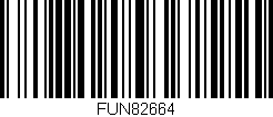 Código de barras (EAN, GTIN, SKU, ISBN): 'FUN82664'