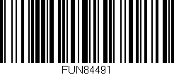 Código de barras (EAN, GTIN, SKU, ISBN): 'FUN84491'