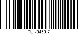 Código de barras (EAN, GTIN, SKU, ISBN): 'FUN8460-7'