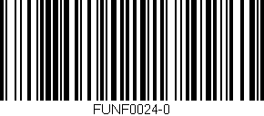 Código de barras (EAN, GTIN, SKU, ISBN): 'FUNF0024-0'