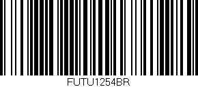 Código de barras (EAN, GTIN, SKU, ISBN): 'FUTU1254BR'