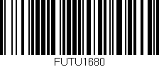 Código de barras (EAN, GTIN, SKU, ISBN): 'FUTU1680'