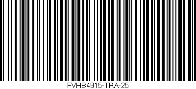 Código de barras (EAN, GTIN, SKU, ISBN): 'FVHB4915-TRA-25'