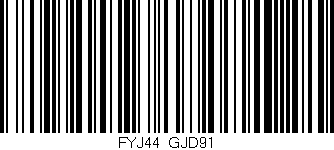 Código de barras (EAN, GTIN, SKU, ISBN): 'FYJ44/GJD91'