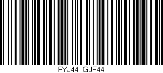 Código de barras (EAN, GTIN, SKU, ISBN): 'FYJ44/GJF44'