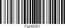 Código de barras (EAN, GTIN, SKU, ISBN): 'Fap48301'
