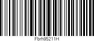 Código de barras (EAN, GTIN, SKU, ISBN): 'Fbrh95211H'