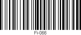 Código de barras (EAN, GTIN, SKU, ISBN): 'Fi-066'