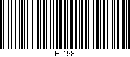 Código de barras (EAN, GTIN, SKU, ISBN): 'Fi-198'