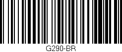 Código de barras (EAN, GTIN, SKU, ISBN): 'G290-BR'