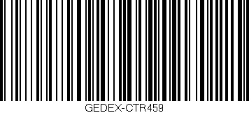 Código de barras (EAN, GTIN, SKU, ISBN): 'GEDEX-CTR459'