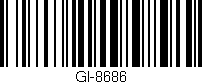 Código de barras (EAN, GTIN, SKU, ISBN): 'GI-8686'