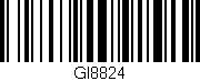 Código de barras (EAN, GTIN, SKU, ISBN): 'GI8824'