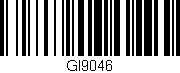 Código de barras (EAN, GTIN, SKU, ISBN): 'GI9046'