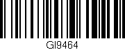 Código de barras (EAN, GTIN, SKU, ISBN): 'GI9464'