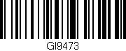 Código de barras (EAN, GTIN, SKU, ISBN): 'GI9473'