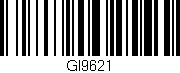 Código de barras (EAN, GTIN, SKU, ISBN): 'GI9621'