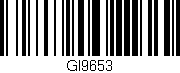 Código de barras (EAN, GTIN, SKU, ISBN): 'GI9653'