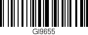 Código de barras (EAN, GTIN, SKU, ISBN): 'GI9655'