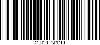 Código de barras (EAN, GTIN, SKU, ISBN): 'GJJ23/GPC10'