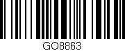 Código de barras (EAN, GTIN, SKU, ISBN): 'GO8863'