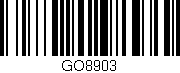 Código de barras (EAN, GTIN, SKU, ISBN): 'GO8903'