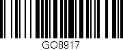 Código de barras (EAN, GTIN, SKU, ISBN): 'GO8917'
