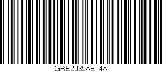 Código de barras (EAN, GTIN, SKU, ISBN): 'GRE2035AE/4A'