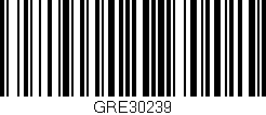 Código de barras (EAN, GTIN, SKU, ISBN): 'GRE30239'