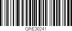 Código de barras (EAN, GTIN, SKU, ISBN): 'GRE30241'