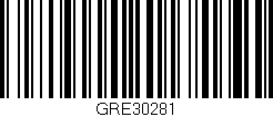 Código de barras (EAN, GTIN, SKU, ISBN): 'GRE30281'