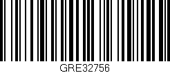 Código de barras (EAN, GTIN, SKU, ISBN): 'GRE32756'