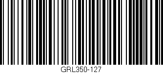 Código de barras (EAN, GTIN, SKU, ISBN): 'GRL350-127'
