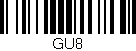 Código de barras (EAN, GTIN, SKU, ISBN): 'GU8'