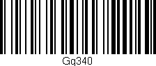 Código de barras (EAN, GTIN, SKU, ISBN): 'Gg340'