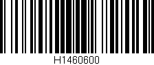 Código de barras (EAN, GTIN, SKU, ISBN): 'H1460600'